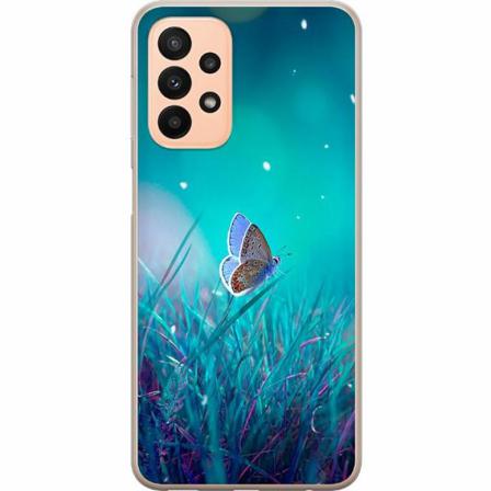 Samsung Galaxy A23 5g Genomskinligt Skal Magical Butterfly