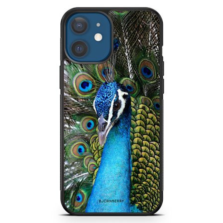 Bjornberry Hårdskal iPhone 12 Mini - Påfågel