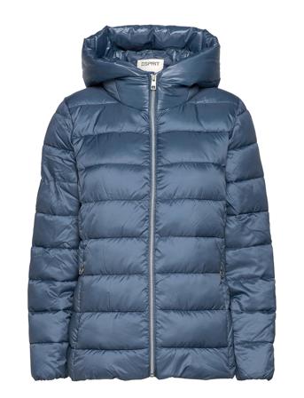 Jackets Outdoor Woven Blue Esprit Casual