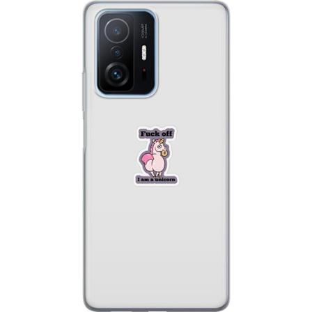 Xiaomi 11T Pro Genomskinligt Skal Jag är en enhörning