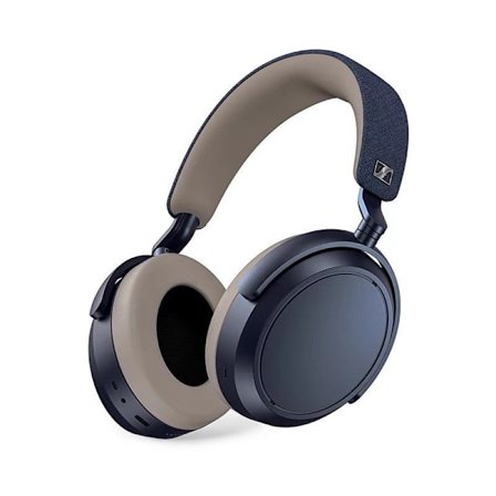 Sennheiser MOMENTUM4 Trådlös Stor Ångad Bulle Quad Bluetooth Headset Blå