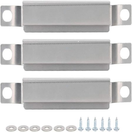 3-osainen Crossover-putki kaasugrilliin - hopea