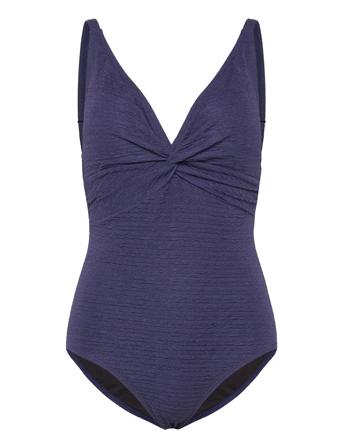 Nura Swimsuit Jacquard Blue Missya