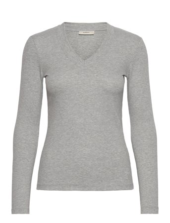 InWear | Dagnaiw Melange V-Neck Ls | S