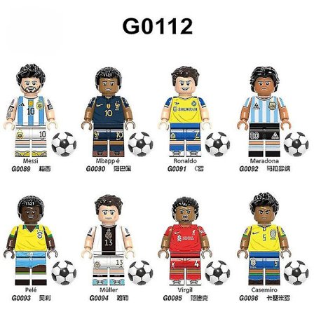 Fotbollsserie Byggsten Pojke Leksaker [DB]