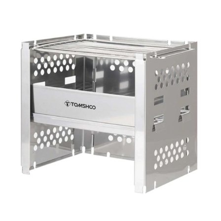 Utendørs camping ved komfyr W grill grill bærbar ved brenning komfyr ved brenner