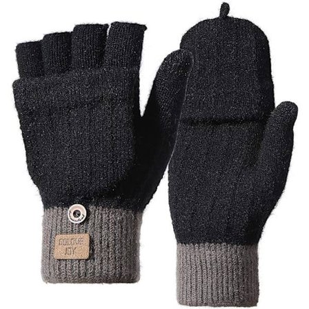 Vinterhandsker til kvinder Touchscreen Handsker Strikket Fingerhandsker Spor