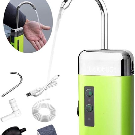 Bærbar Mini Utendørs Luftpumpe Luft Stein Rør Luft Oksygengenerator