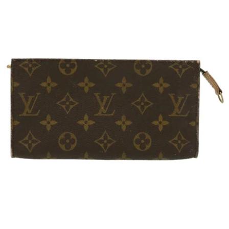 Louis Vuitton Vintage, Pre-owned Canvas pouches Bruin, Dames, Maat:ONE Size