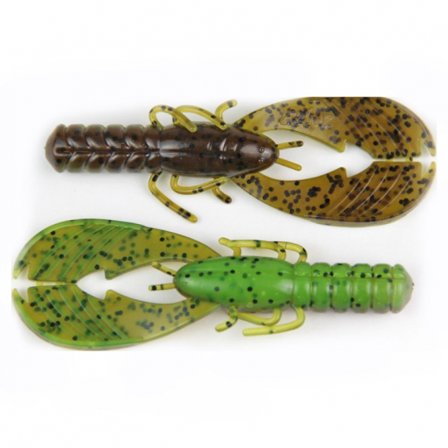 X Zone Pro Series Muscle Back Finesse Craw, 8,2cm (8-pack) - Summer Cr