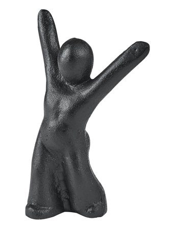 Morsø Skulptur Du Gjorde Det! Nyd Dit Nu Lige Nu! Det Er Stærkt! - Black - ONE SIZE