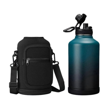 Vanntett rustfri stål vannflaske 1,9L Vakuum Utendørs Sport Vandring[HK]