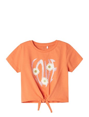 name it Nmfkikatie Ss Short Top Pb - Pink - 86