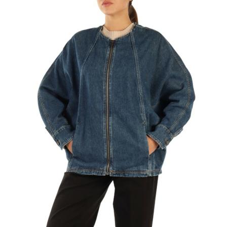 Manila Grace Denim Jakke Blå, Dame