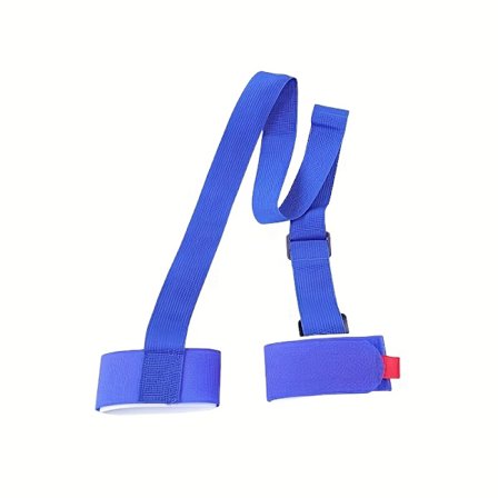 Justerbare skulderstropper til transport af tvillingeski, med bindinger til slæder. (FMY)