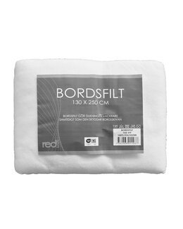 Tischdeckenunterlage 130x250 cm Weiß