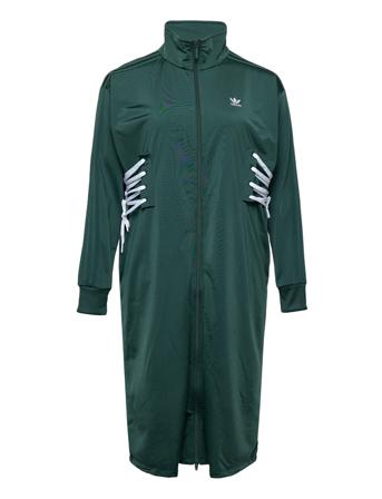 Always Original Laced Track Top Dresses Sweatshirt Dresses Grøn Adidas Originals