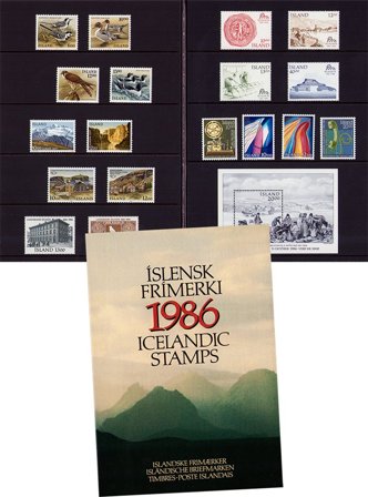 Island - Årsmappe 1986