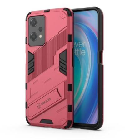 Oneplus Nord Ce 2 Lite 5g Skal Hybrid Armor Kickstand Röd