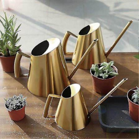 Farfi 400/900/1500ml Retro Vannkanne Hage Blomster Planter Lang Munn Vanningskanne