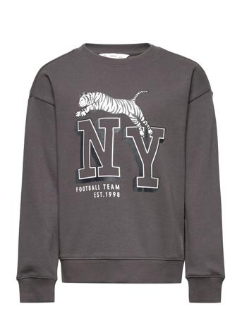 Albert3 Sweatshirt Trøje Grå Mango