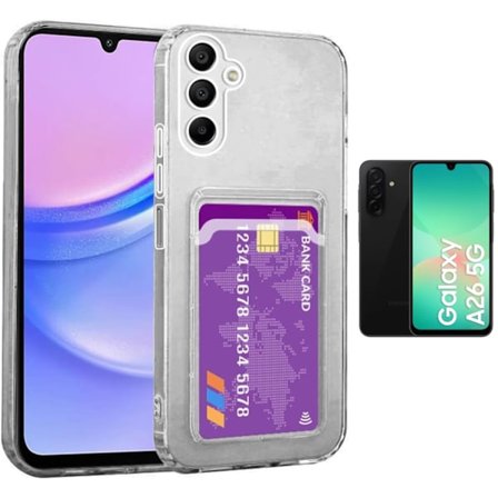 Samsung Galaxy A26 cover kortholder mobilcover slot -