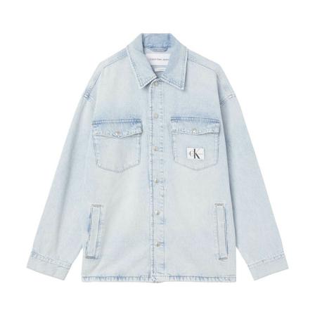 Calvin Klein Jeans Denim Shirts Blå, Herre