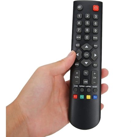 {xjxj} Thomson Fjernbetjening - Universel erstatningsfjernbetjening til Rc3000E02 Thomson Erisson Telecommande Selecline Sort