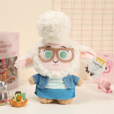 25 cm Dawn Ultra-Soft Plys Pude Buddy - Fyldt Karakter Plysdyr & Hyggelig Pude til Børn & Voksne