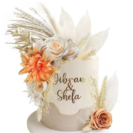 IC Boheemi kakunkoriste, vintage faux ruusu, lehdet, kaikki lajikkeet