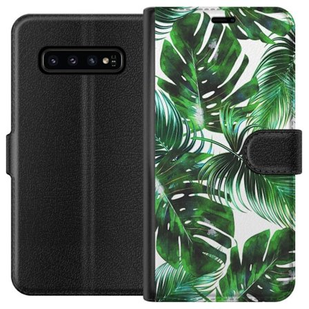 Yhteensopiva Lompakkokotelo Samsung Samsung Galaxy S10 Lehti