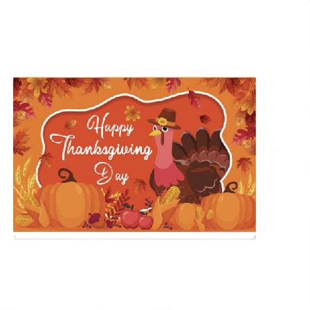 Thanksgiving dekoration Banner, höstskörd bakgrund Colorful J