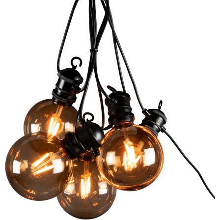 Konstsmide - Ljusslinga ute Slinga E27 10 LED utbytbar Flerfärgad