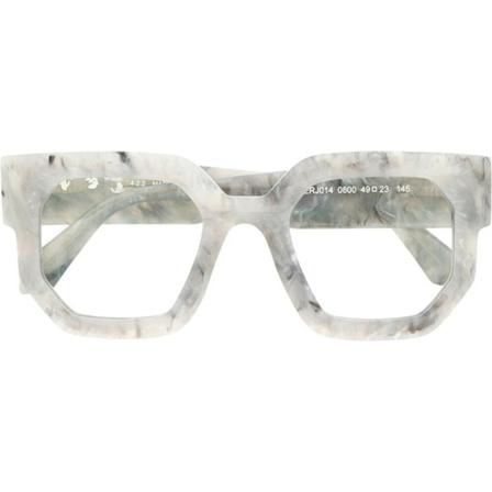 Off White, Glasses Biały, unisex, Rozmiar: ONE Size