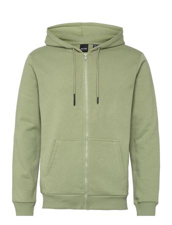 Onsceres Life Zip Thr. Hoodie Sweat Green ONLY & SONS