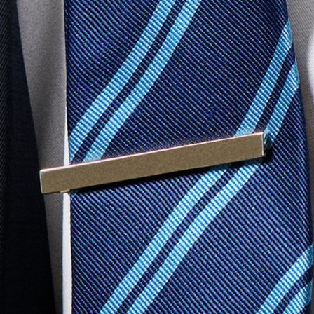 Fermacravatta lucido color oro da 5.5 cm for Men