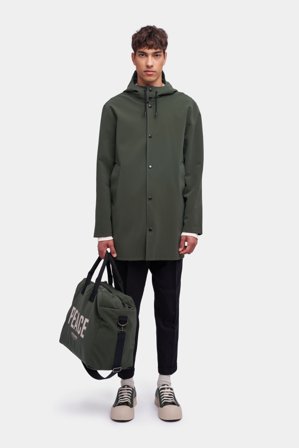Stockholm Matte Raincoat Dark Green