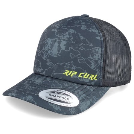 Rip Curl - Noir trucker Casquette - Weekend Black Trucker @ Hatstore