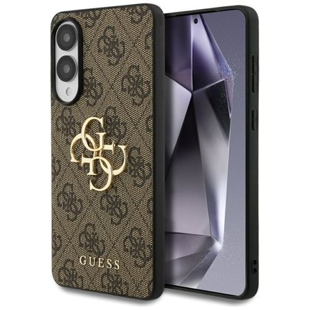 Guess Big 4G Logo Classic Logo Case for Samsung Galaxy S25 Edge - Brun