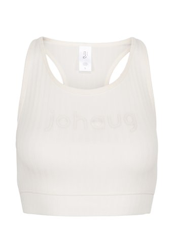 Rib Tech Top White Johaug