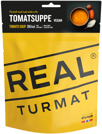 REAL Turmat Tomato Soup tomaattikeitto - Kylmäkuivattu Ruoka