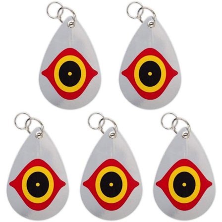 Fugleskræmmer Horrible Predator Eye, Fugleafskrækkende hængende enheder skræmmer fugle væk fra dine lader Have Vinduer Lager (10Pack)