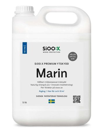 SiOO:X 1325-SE Ytskydd marin, steg 2 5 l, Färg & tapeter
