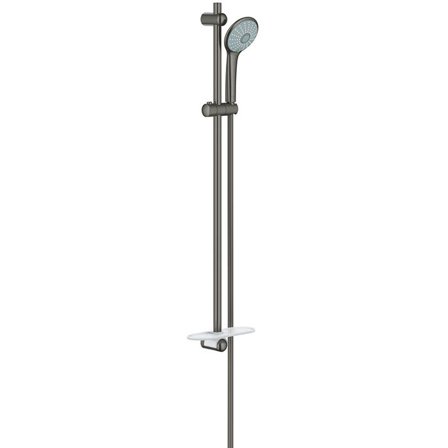 Grohe Euphoria 110 Massage Dusjsett med 900 mm stang Børstet Hard Graphite, Baderom