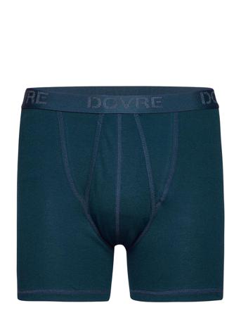 Benklæde M/Kort Ben Og Gylp Boxershorts Blå Dovre