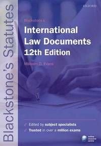 Blackstone's International Law Documents