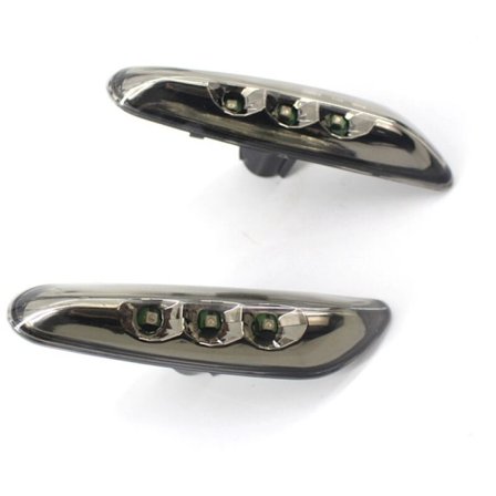 1 par LED-positionsljus med dynamisk blinkers för E90 E91 E92 E60 E87 E82 E46 Z4