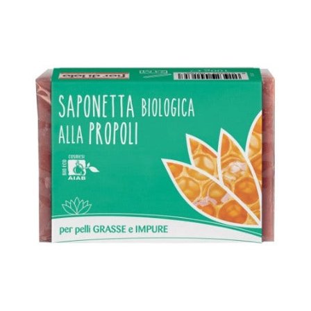 Fior Di Loto Saponetta Biologica Propoli 100g