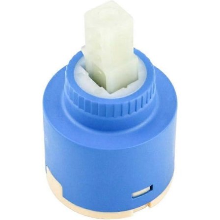 Ersättningspatron i keramik, Keramisk för blandare, Keramisk patron för kök eller badrum 35 mm, Blå