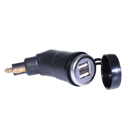 Dobbelt USB-opladerstik 12V til R1200GS R1200RT F800 GS Til Tablet F800 GS Vandtæt Motorcykel Dobbelt USB til USB Adapter
